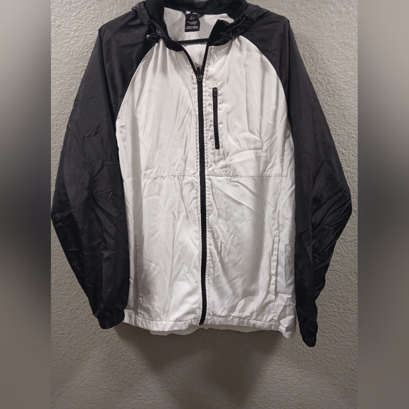 Russell Athletic Black and White Jacket - Picture 1 of 2